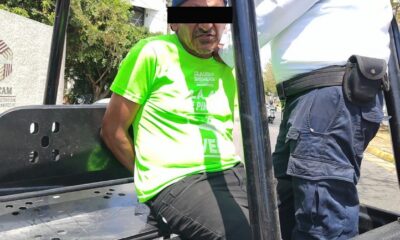 *SPSC ASEGURA A SUJETO EN LA CAPITAL DEL ESTADO*