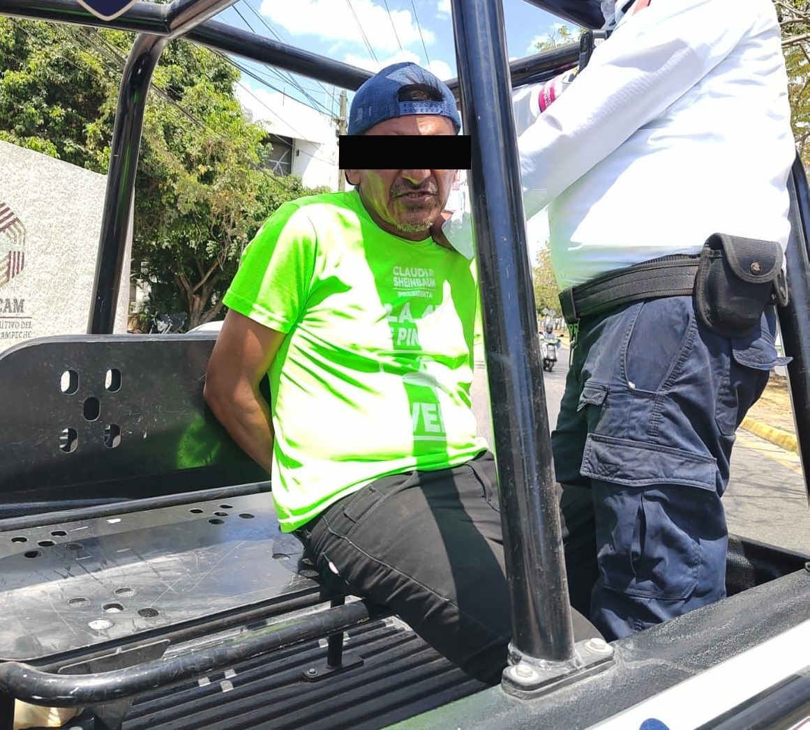 *SPSC ASEGURA A SUJETO EN LA CAPITAL DEL ESTADO*