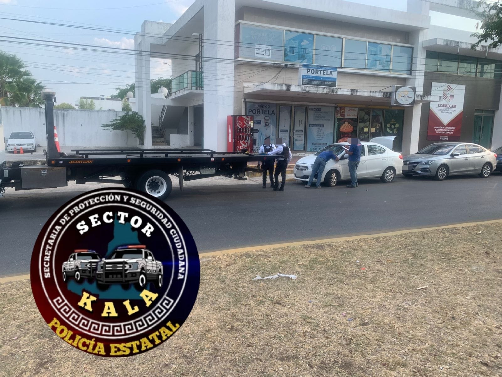 SPSC RECUPERA VEHÍCULO CON REPORTE DE ROBO EN LA CAPITAL DEL ESTADO