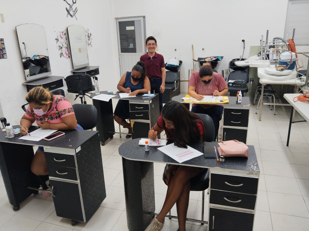 “INICIO DE LOS CURSOS DEL MES DE MAYO EN EL ICAT ACCIÓN MÓVIL SEYBAPLAYA”