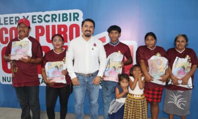 IEEA FIRMA CONVENIO CON MUNICIPIO DE HOPELCHÉN CONTRA EL ANALFABETISMO