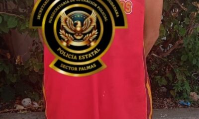 SPSC ASEGURA A SUJETO EN LA CAPITAL DEL ESTADO