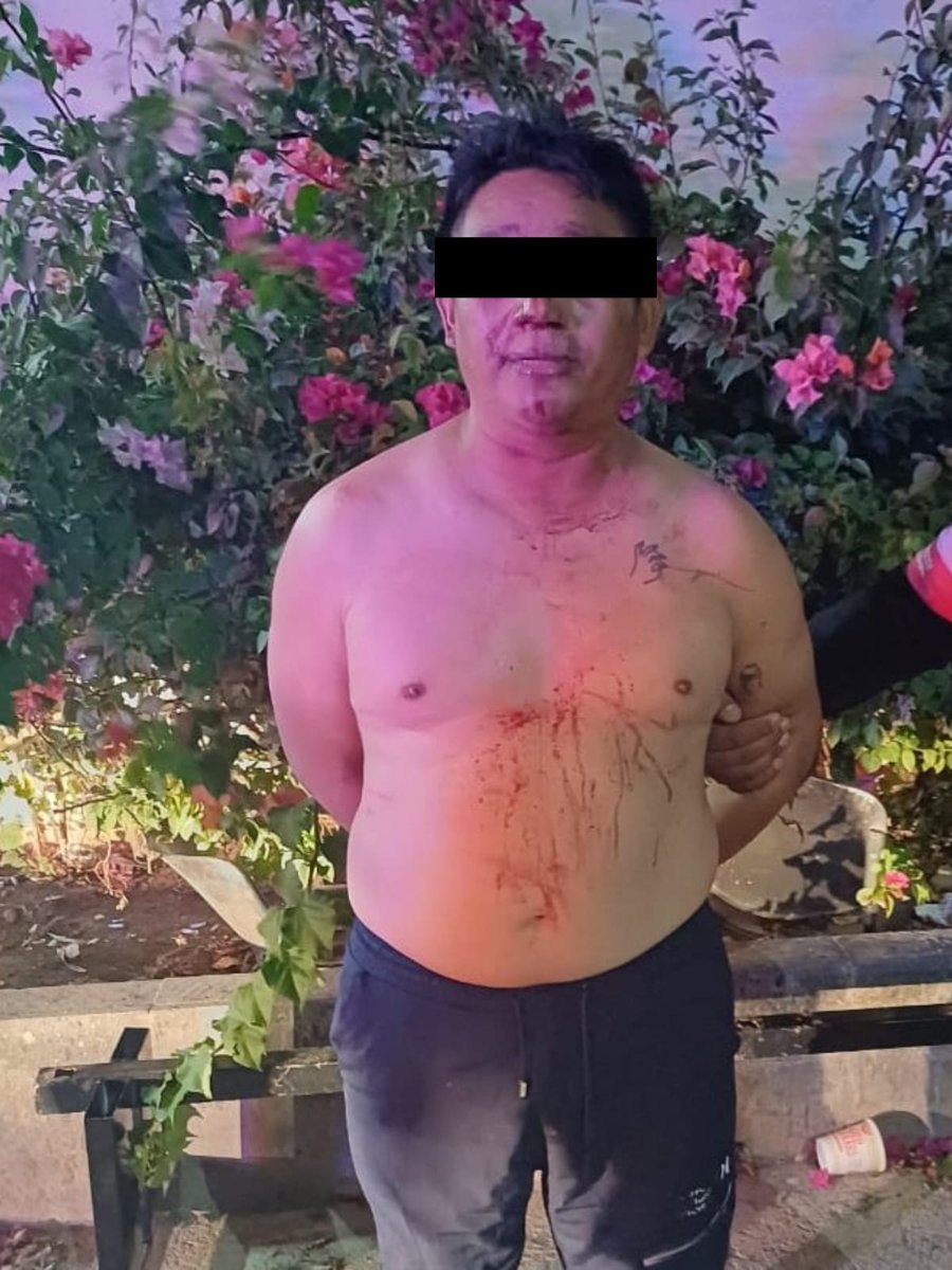 SPSC ASEGURA A SUJETO SEÑALADO DE PRESUNTA VIOLENCIA FAMILIAR