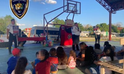 SPSC LLEVA LA CARAVANA DEL DÍA DEL NIÑO Y TEATRO GUIÑOL A CHAMPOTÓN