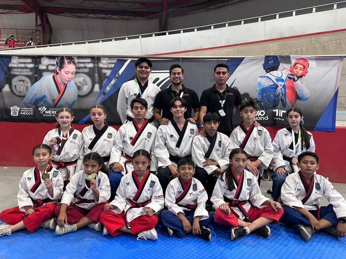 CAMPECHE DESTACA EN LA COPA DE POOMSAE 2025 EN EL ESTADO DE MÉXICO