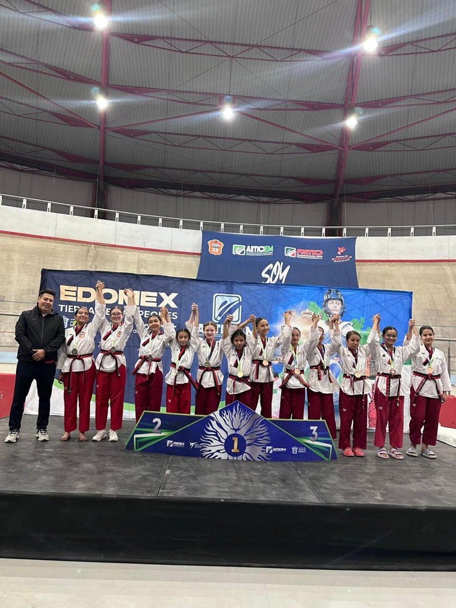 CAMPECHE DESTACA EN LA COPA DE POOMSAE 2025 EN EL ESTADO DE MÉXICO
