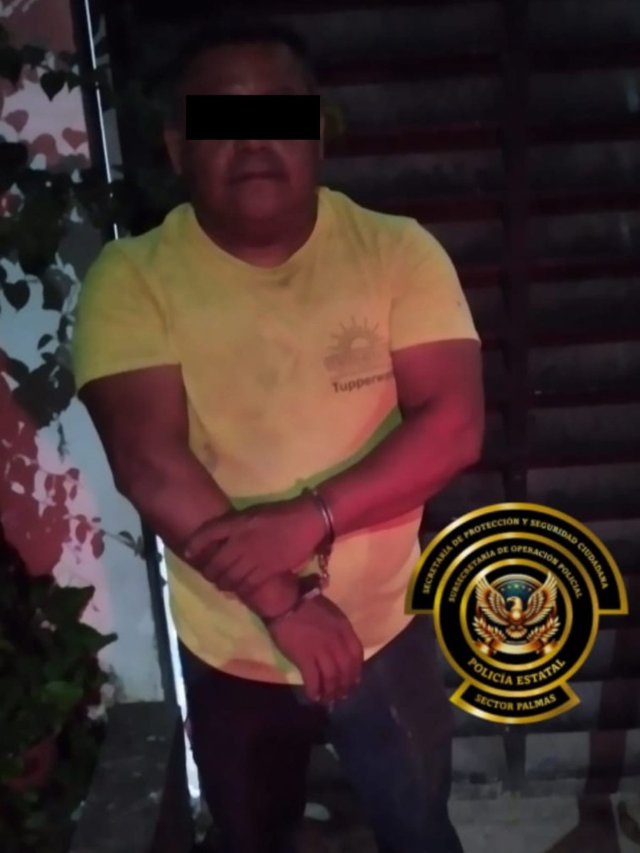SPSC ASEGURA A SUJETO EN LA CAPITAL DEL ESTADO