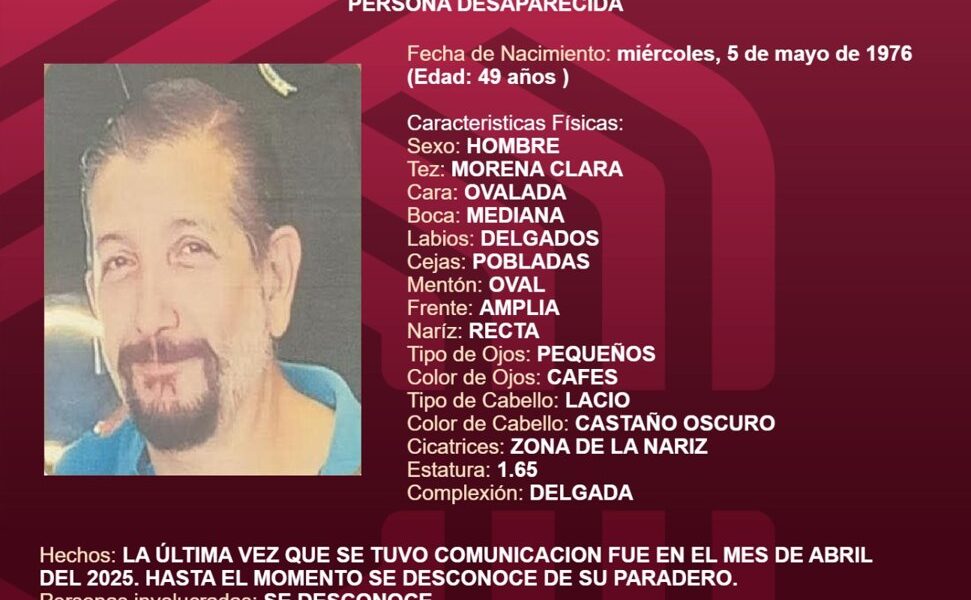 PERSONA LOCALIZADA