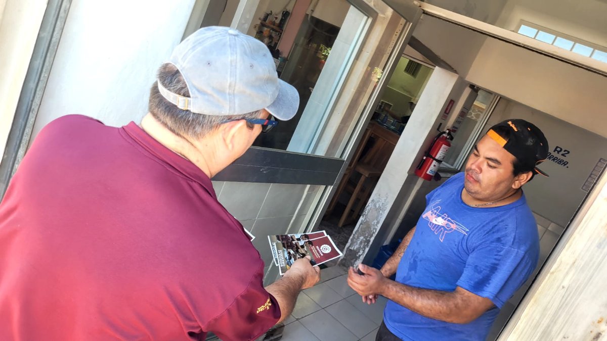“VOLANTEO DEL ICAT ACCIÓN MÓVIL SEYBAPLAYA EN EL BARRIO DE GUADALUPE DE ESTE MUNICIPIO” El ICAT ACCIÓN MÓVIL SEYBAPLAYA MES CON MES REALIZA ACTIVIDADES DE PROMOCIÓN Y DIFUSIÓN CON LA FINALIDAD DE ACERCAR A MÁS CIUDADANOS