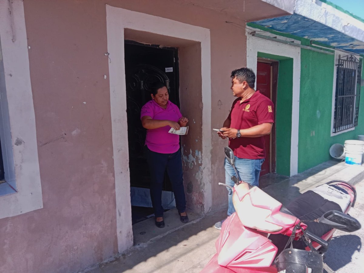 “VOLANTEO DEL ICAT ACCIÓN MÓVIL SEYBAPLAYA EN EL BARRIO DE GUADALUPE DE ESTE MUNICIPIO” El ICAT ACCIÓN MÓVIL SEYBAPLAYA MES CON MES REALIZA ACTIVIDADES DE PROMOCIÓN Y DIFUSIÓN CON LA FINALIDAD DE ACERCAR A MÁS CIUDADANOS