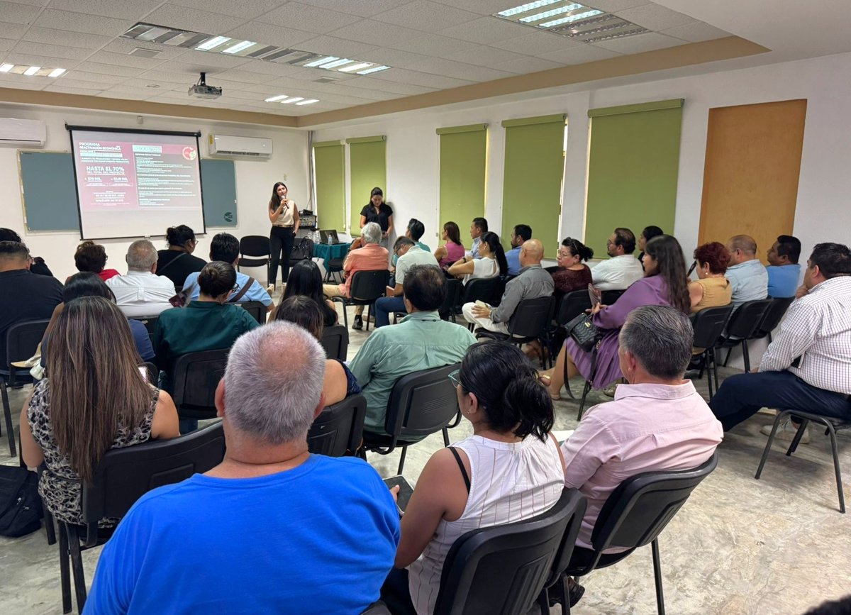 REALIZA SEDECO REUNIÓN INFORMATIVA CON EMPRESARIOS DEL MUNICIPIO DE CARMEN, PROGRAMAS DE REACTIVACIÓN ECONÓMICA 2025