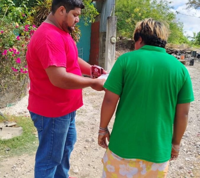 “VOLANTEO DEL ICAT ACCIÓN MÓVIL SEYBAPLAYA EN EL BARRIO DE GUADALUPE DE ESTE MUNICIPIO” El ICAT ACCIÓN MÓVIL SEYBAPLAYA MES CON MES REALIZA ACTIVIDADES DE PROMOCIÓN Y DIFUSIÓN CON MOTIVO DE LLEVAR A MAS PERSONAS LA OPORT