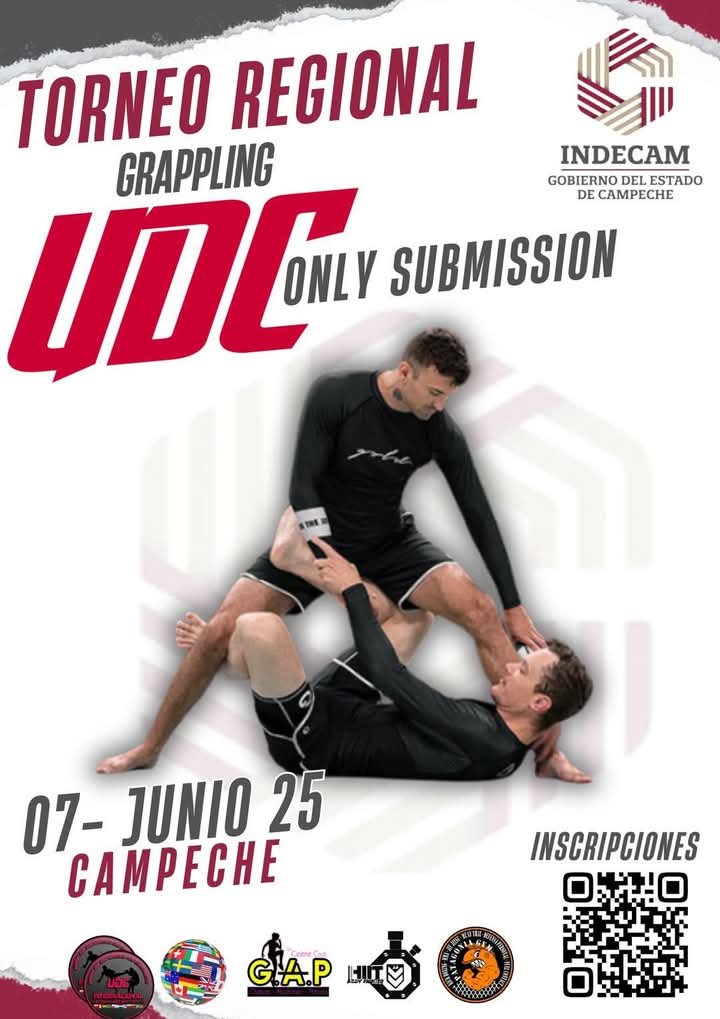 CONVOCAN A TORNEO UDC GRAPPLING SOLO SUMISIÓN