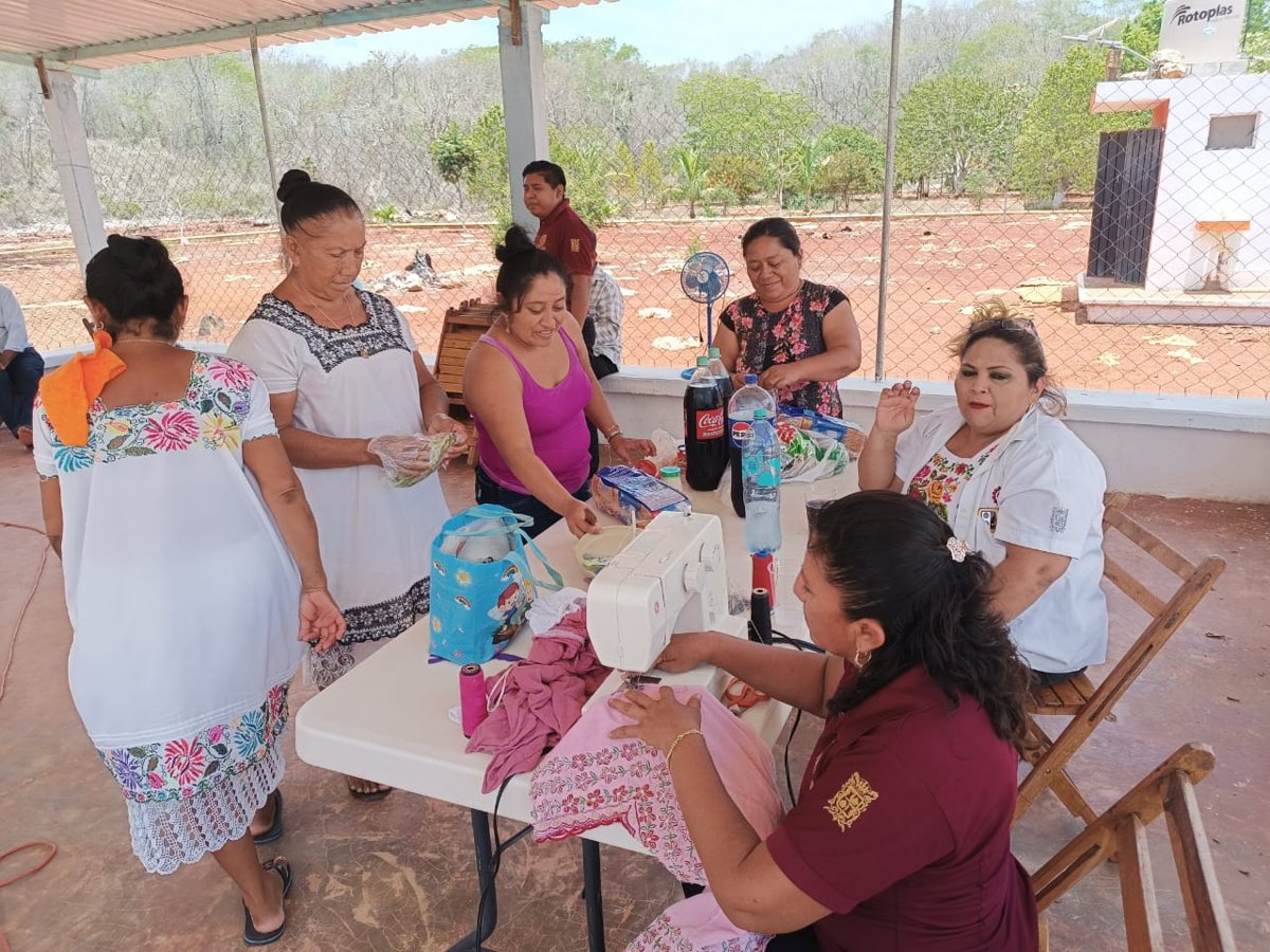 ACCIÓN MÓVIL DZITBALCHÉ PROMUEVE SERVICIO COMUNITARIO EN LA COMUNIDAD DE LA FATIMA