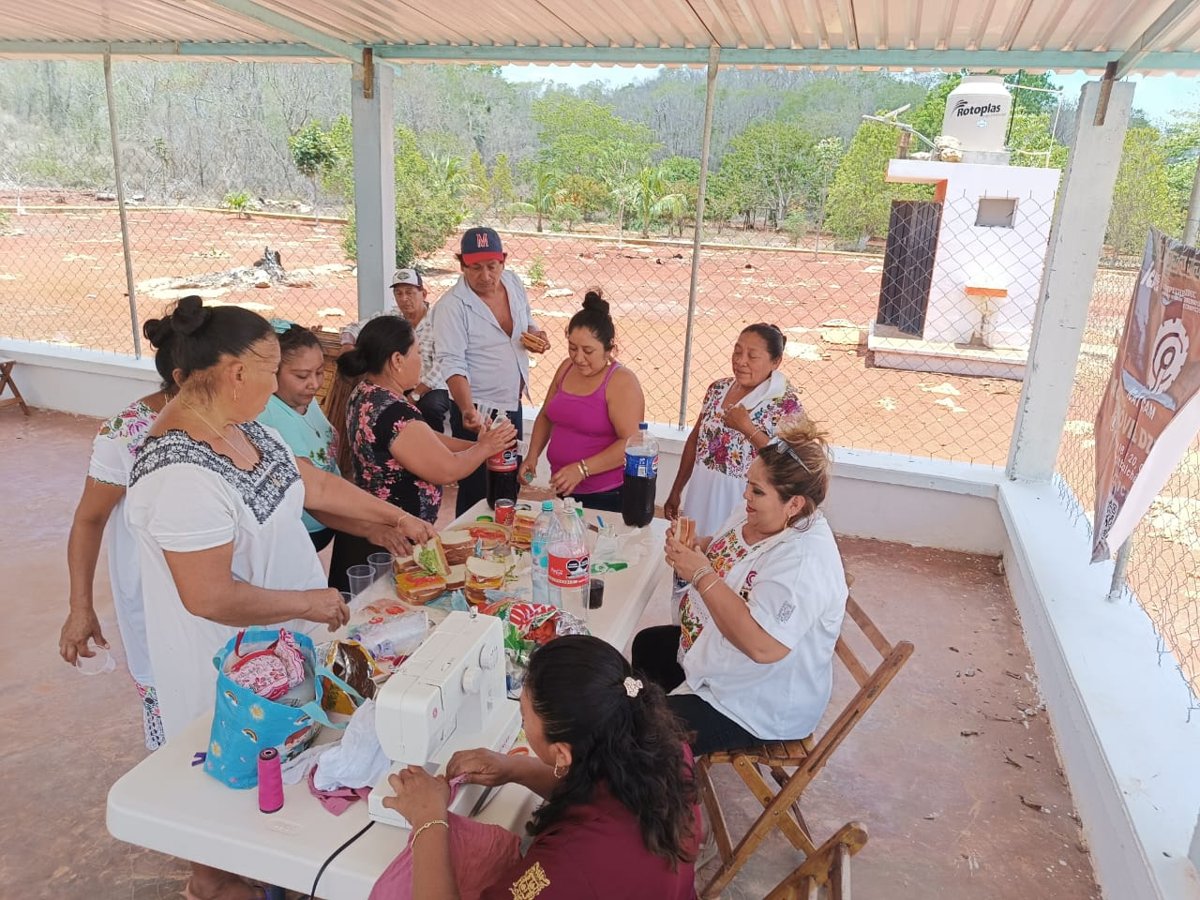 ACCIÓN MÓVIL DZITBALCHÉ PROMUEVE SERVICIO COMUNITARIO EN LA COMUNIDAD DE LA FATIMA