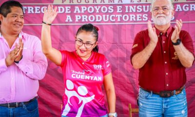 ENTREGA DE SEMILLAS DE MAÍZ EN EL MUNICIPIO DE TENABO