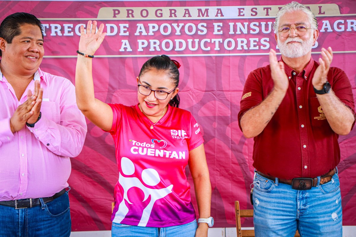ENTREGA DE SEMILLAS DE MAÍZ EN EL MUNICIPIO DE TENABO