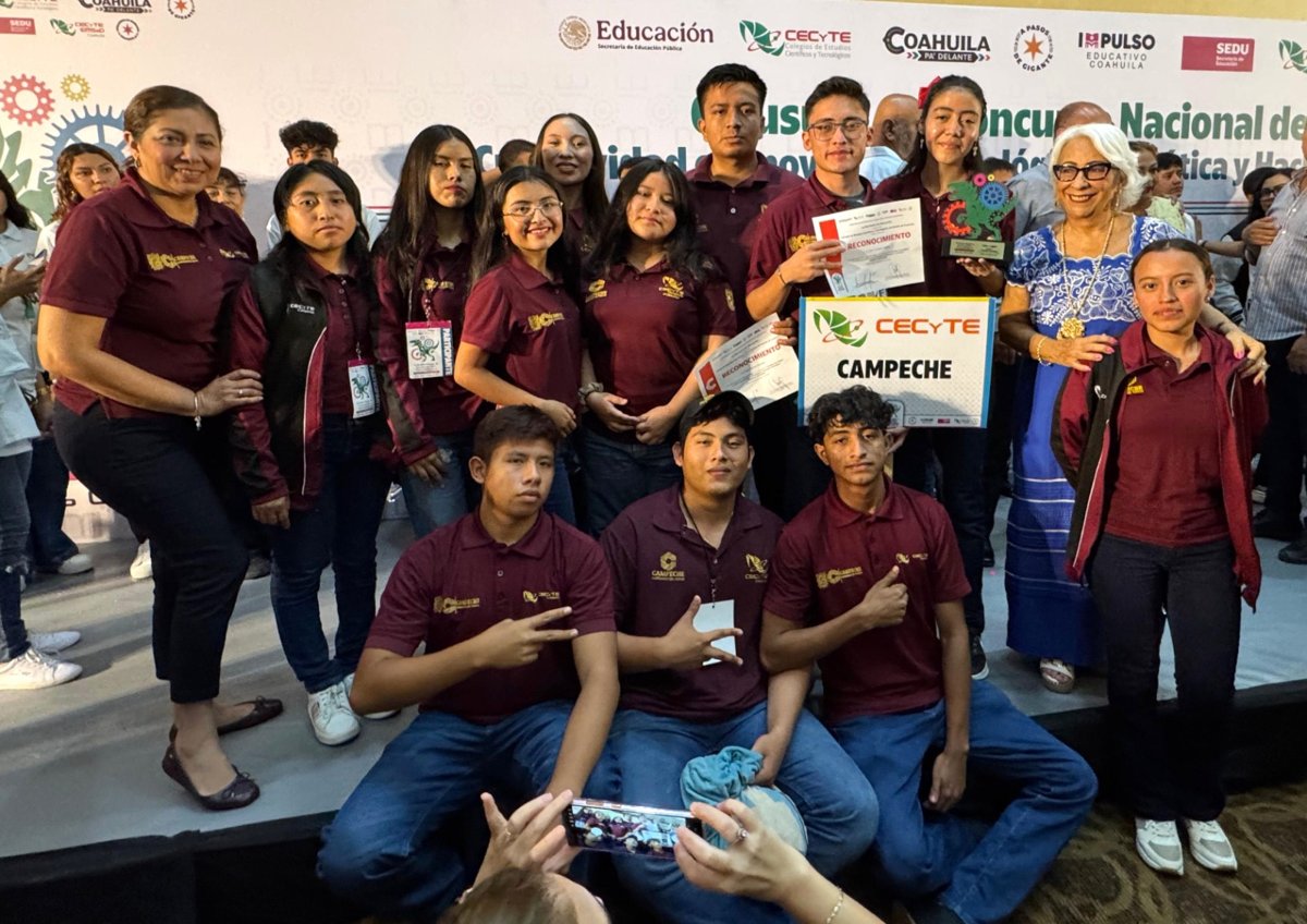 CECYTEC ACUMULA 23 PREMIOS NACIONALES EN 4 AÑOS