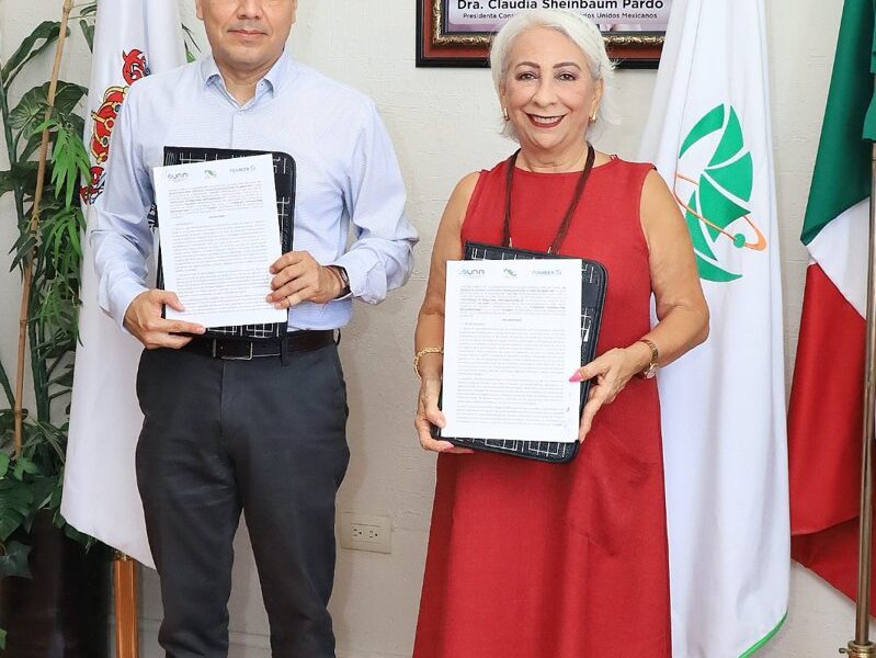 FIRMAN CONVENIO CECYTEC Y LA UNINI