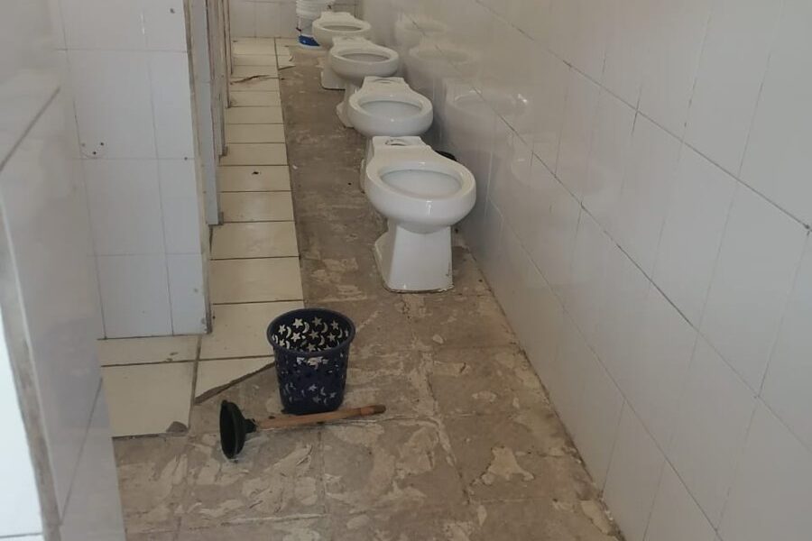INICIAN OBRAS DE REHABILITACION DE ESPACIO EN ESCUELA PRIMARIA