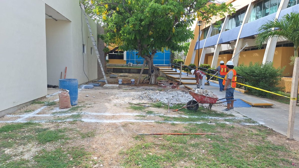 REHABILTACION DE ESPACIOS EN TECNOLOGICO DE CAMPECHE SEGUNDA ETAPA