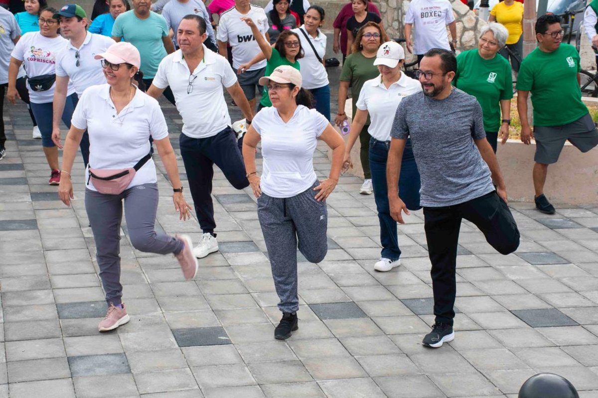 REALIZAN RODADA 3XMISALUD EN MALECÓN DE CAMPECHE