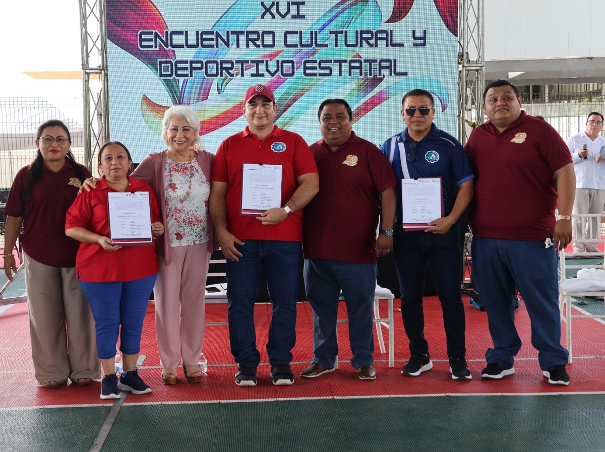 CECYTEC Y SUTCECyTECAM INAUGURAN EL DÉCIMO SEXTO ENCUENTRO CULTURAL Y DEPORTIVO ESTATAL