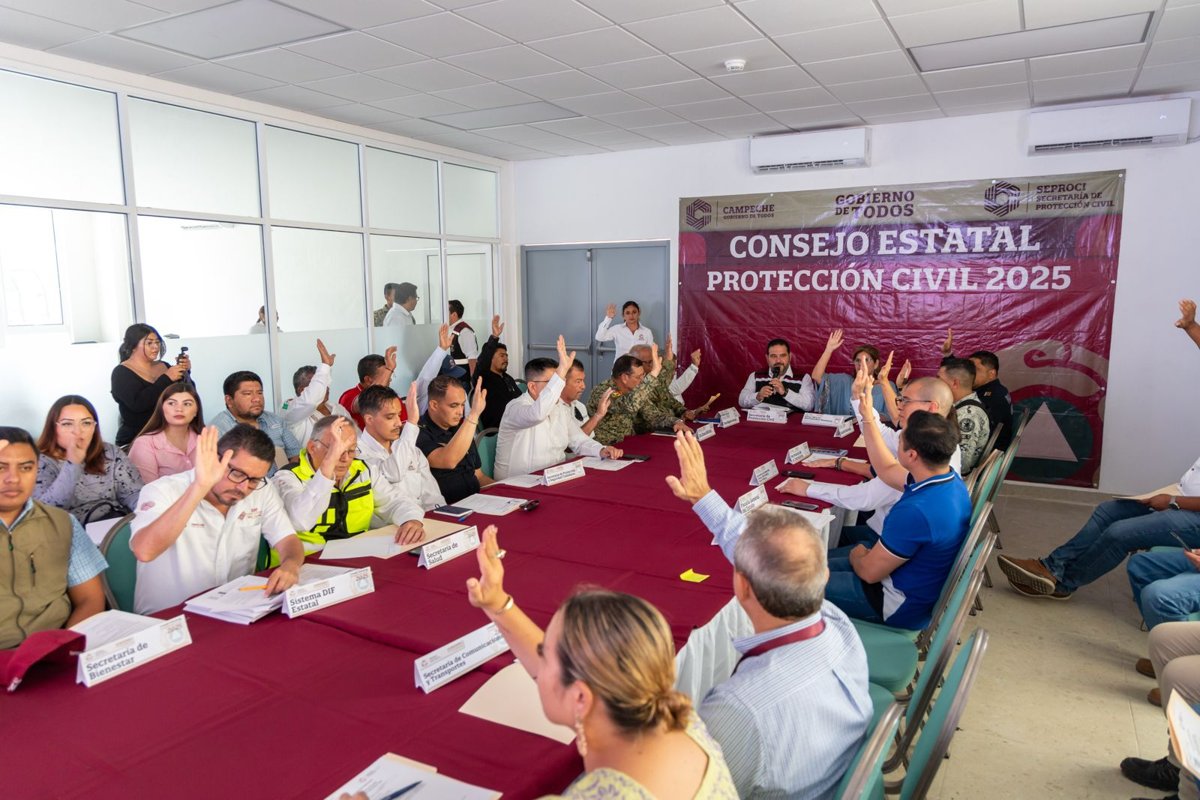 ENCABEZA LIZ HERNÁNDEZ SEGUNDA SESIÓN ORDINARIA DEL CONSEJO ESTATAL DE PROTECCIÓN CIVIL