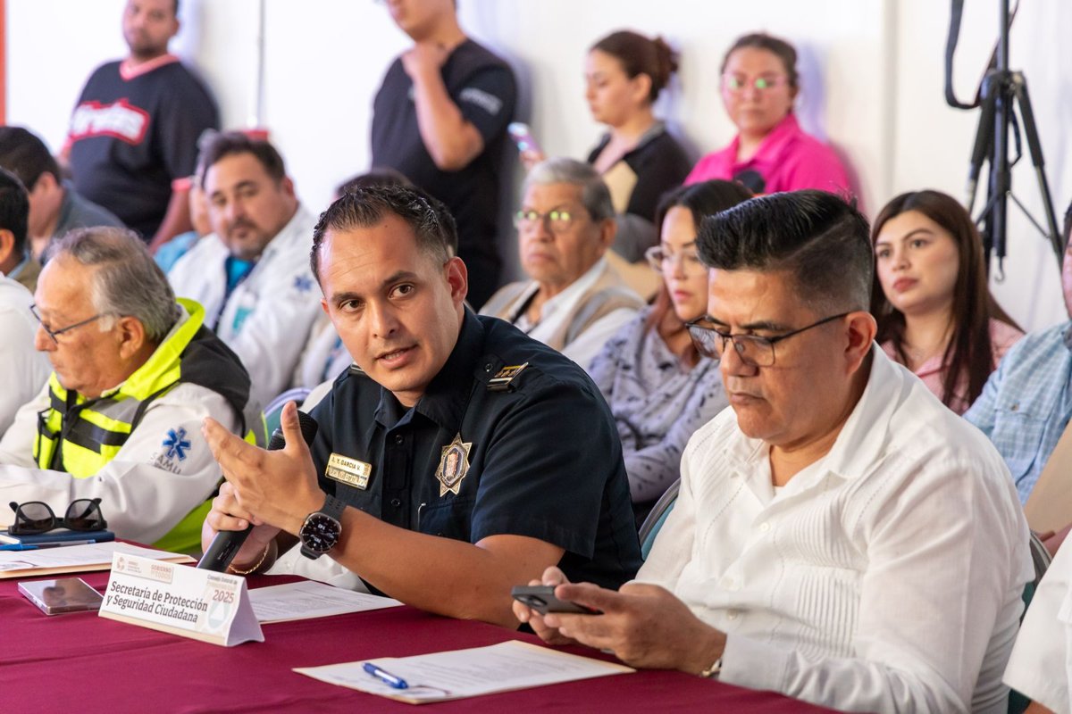 ENCABEZA LIZ HERNÁNDEZ SEGUNDA SESIÓN ORDINARIA DEL CONSEJO ESTATAL DE PROTECCIÓN CIVIL