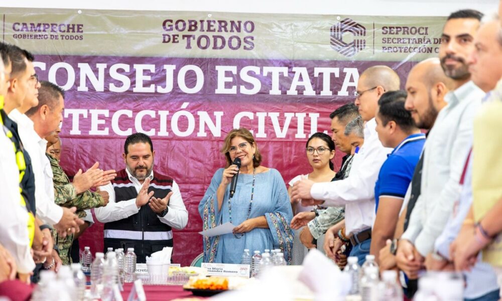 ENCABEZA LIZ HERNÁNDEZ SEGUNDA SESIÓN ORDINARIA DEL CONSEJO ESTATAL DE PROTECCIÓN CIVIL