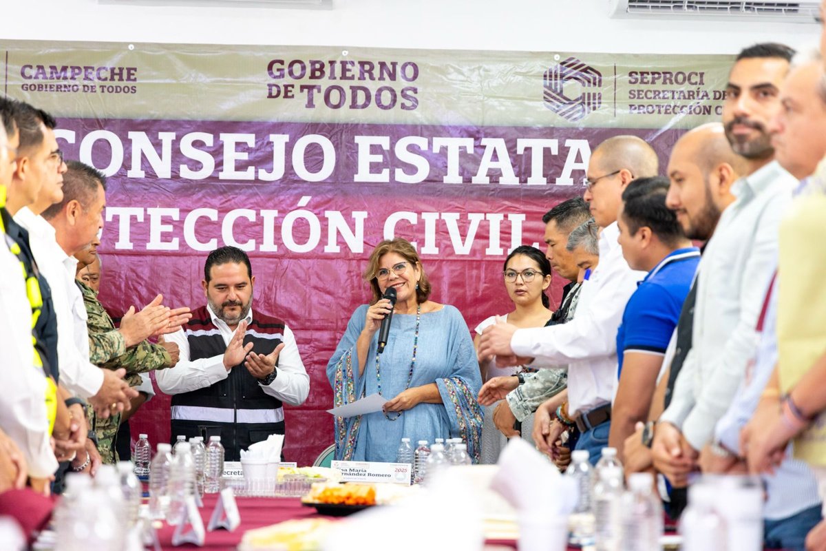 ENCABEZA LIZ HERNÁNDEZ SEGUNDA SESIÓN ORDINARIA DEL CONSEJO ESTATAL DE PROTECCIÓN CIVIL