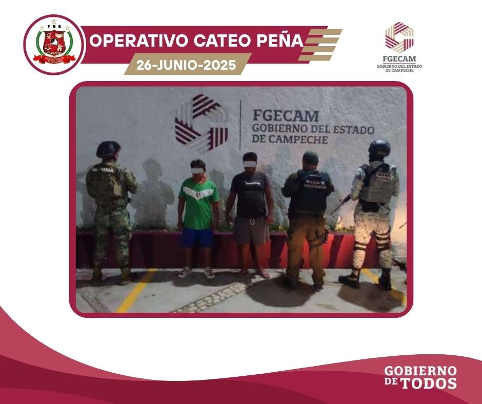 LA FGECAM EJECUTA CATEOS EN LA CAPITAL CAMPECHANA