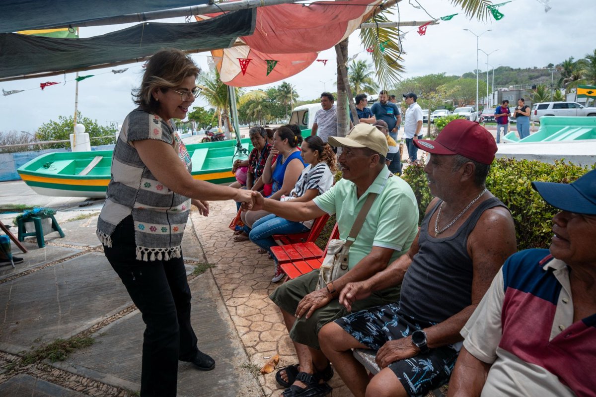 LA SECRETARIA DE GOBIERNO CONVIVE CON PESCADORES DE CAMINO REAL