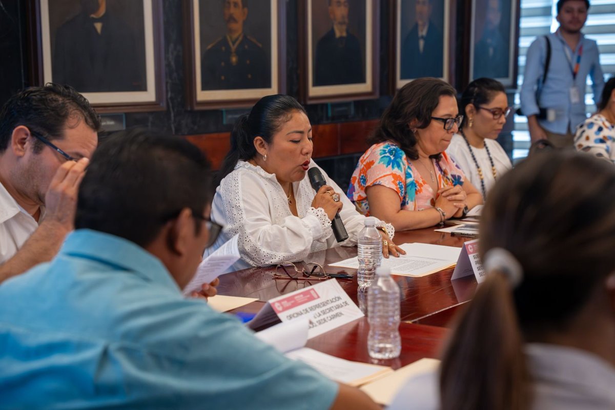 SESIÓN INTERINSTITUCIONAL PARA REFORZAR LA PROTECCIÓN DE NIÑAS, NIÑOS Y ADOLESCENTES EN CAMPECHE