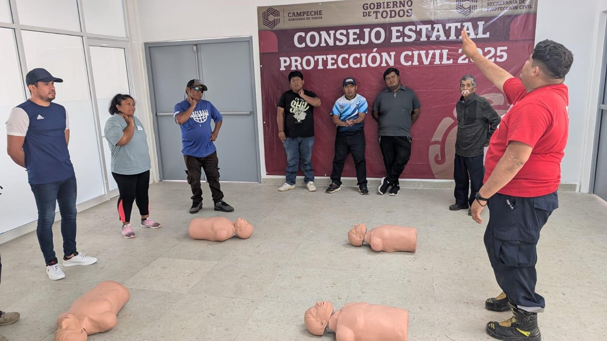 SE IMPARTE CURSO DE PRIMEROS AUXILIOS A INTEGRANTES DE KANÁANTABÁAJ