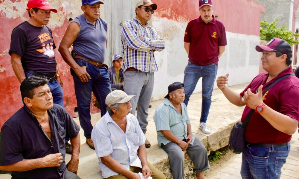 ENTREGA DE FERTILIZANTE EN COMUNIDADES DE HOPELCHÉN