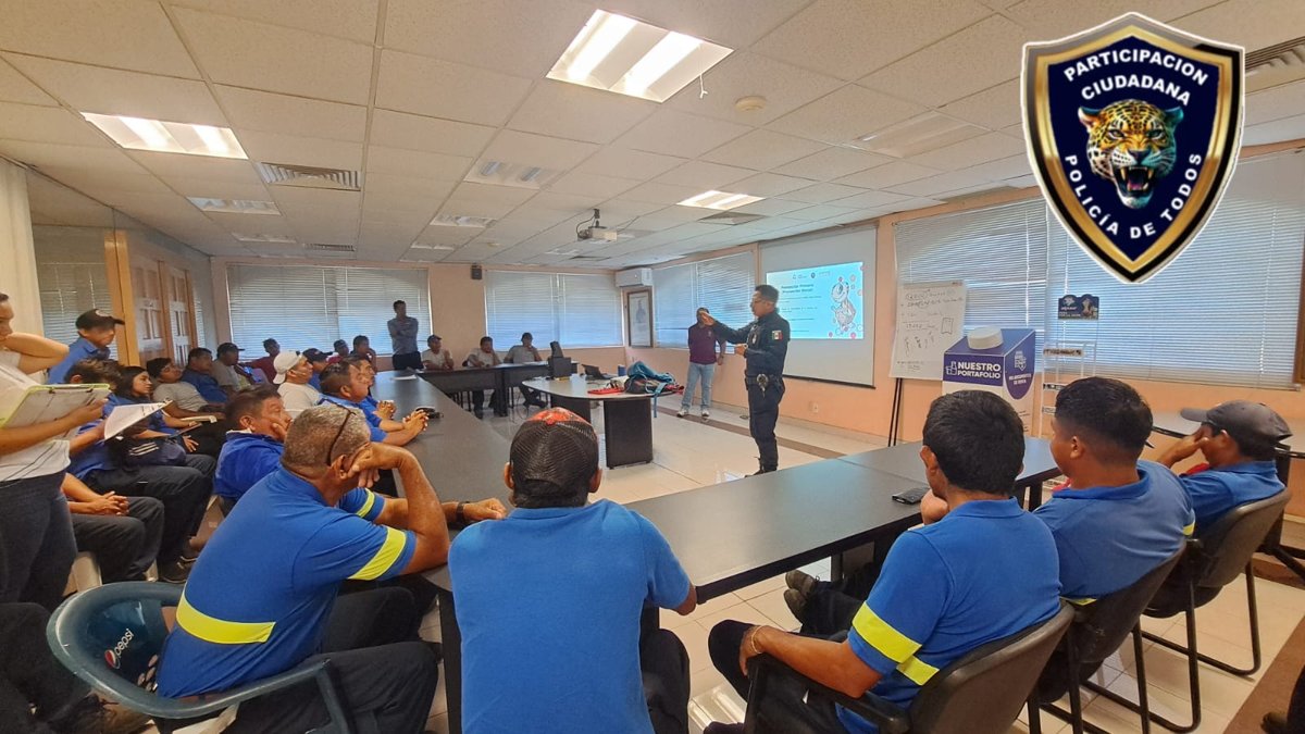 SPSC IMPARTE PLÁTICA DE PREVENCIÓN DEL DELITO A PERSONAL DE EMPRESA PRIVADA