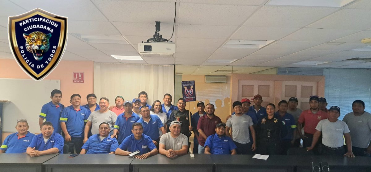 SPSC IMPARTE PLÁTICA DE PREVENCIÓN DEL DELITO A PERSONAL DE EMPRESA PRIVADA