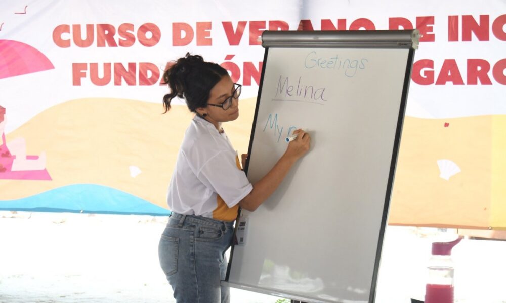 ¡LA FUNDACIÓN PABLO GARCÍA DIO INICIO AL CURSO DE VERANO DE INGLÉS EN PLAYA BONITA!