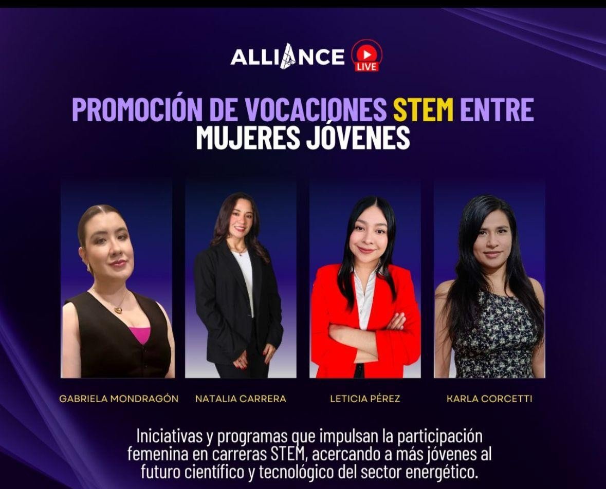 LA ING. NATALIA CARRERA INSPIRA VOCACIONES STEM EN JÓVENES MUJERES EN FORO NACIONAL