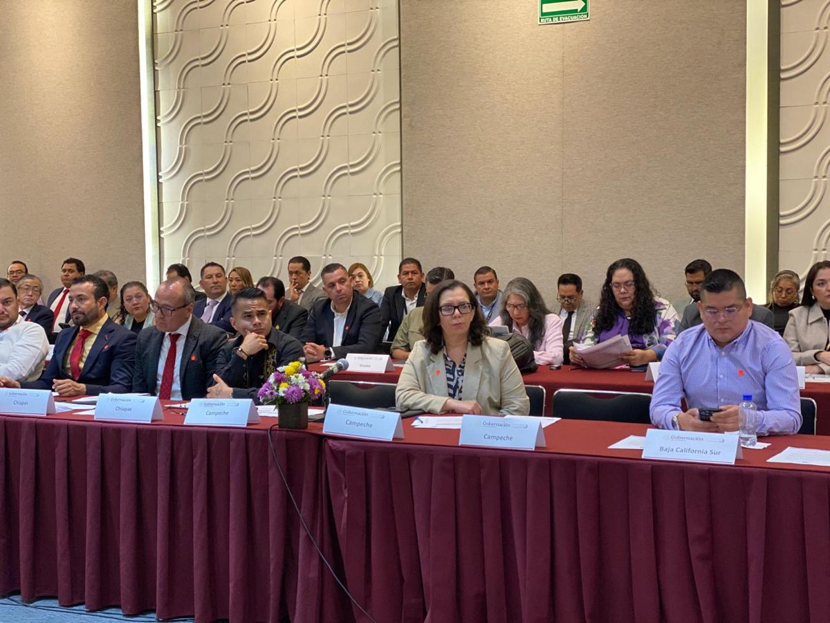 CAMPECHE PRESENTE EN EL DÉCIMO ENCUENTRO NACIONAL DE AUTORIDADES DE PROTECCIÓN A PERSONAS DEFENSORAS DE DERECHOS HUMANOS Y PERIODISTAS