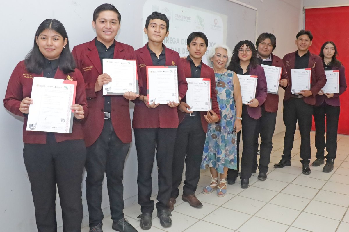 CECYTEC ENTRE LOS SEIS COLEGIOS DEL SUBSISTEMA A NIVEL NACIONAL EN CONVERTIRSE EN ENTIDAD CERTIFICADORA