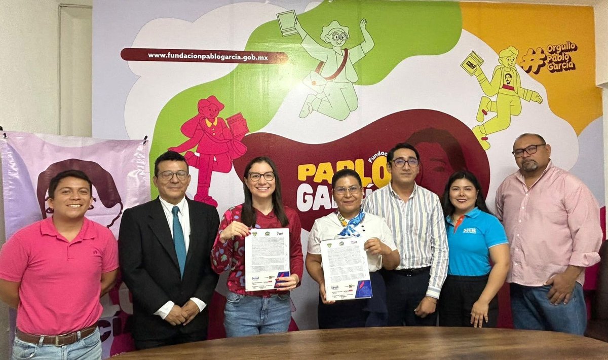 FUNDACIÓN PABLO GARCÍA Y UNIVERSIDAD SOR JUANA INÉS FORTALECEN LA EDUCACIÓN
