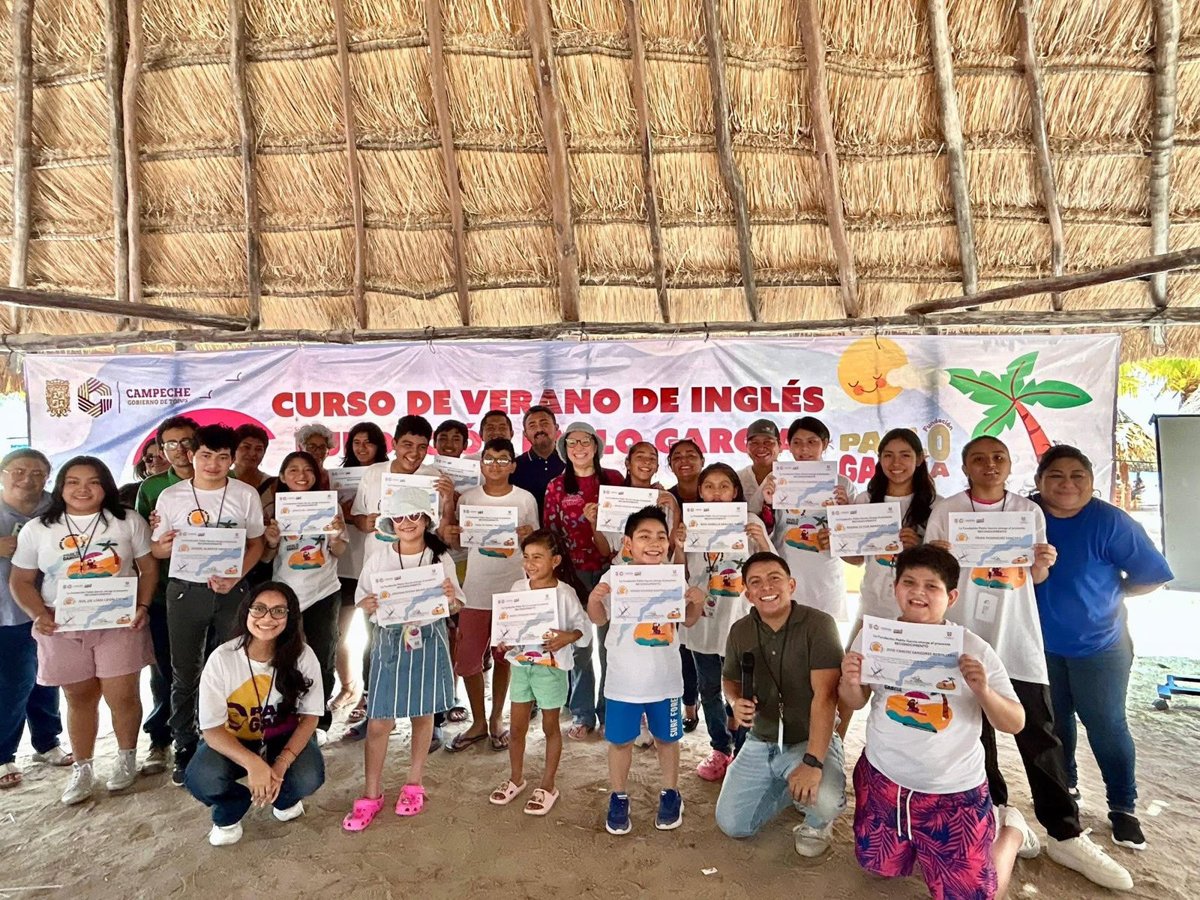 LA FUNDACIÓN PABLO GARCÍA CONCLUYÓ CON ÉXITO EL CURSO DE VERANO DE INGLÉS EN PLAYA BONITA