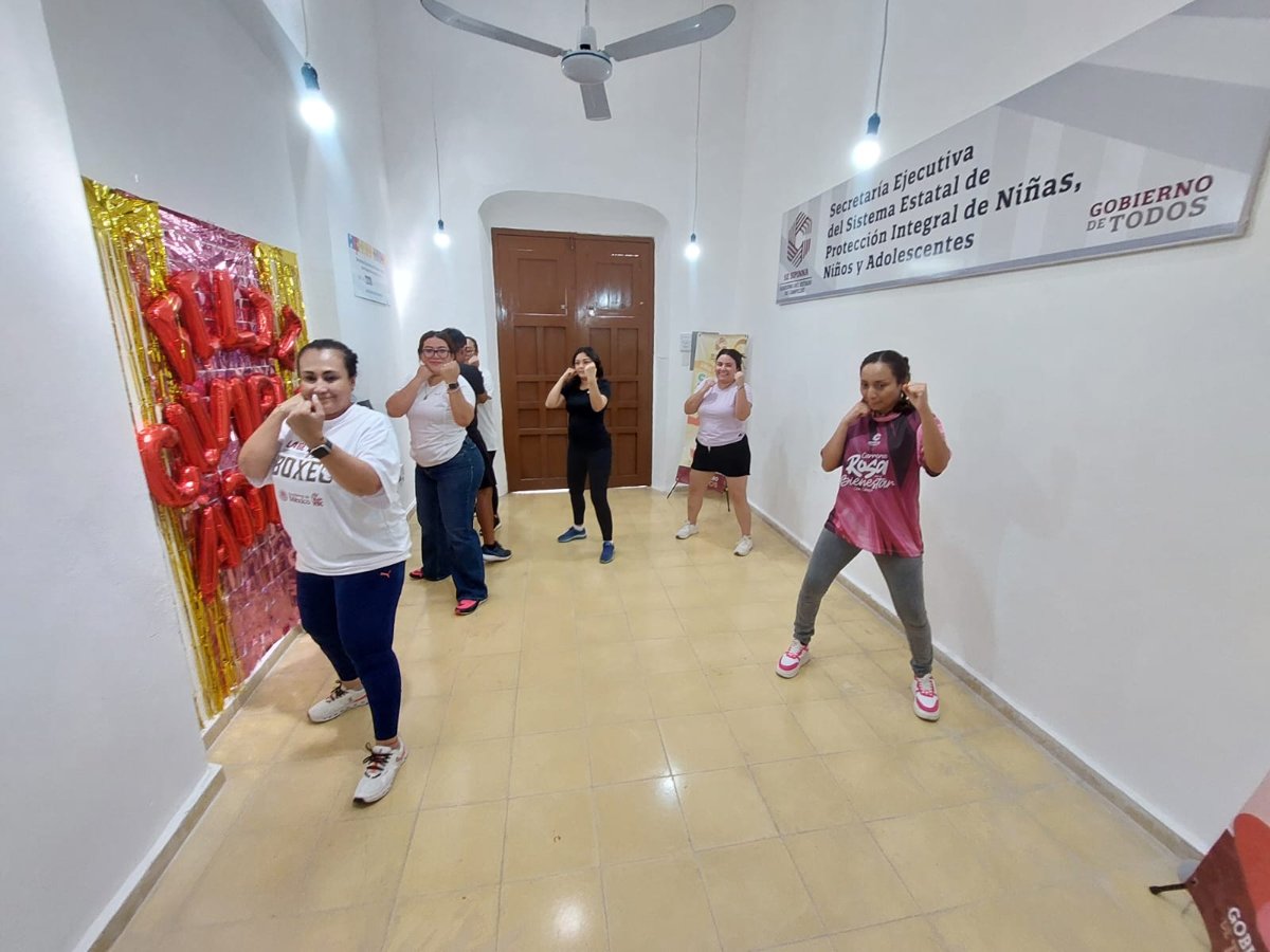 SE SIPINNA PARTICIPA EN ACTIVIDAD DE SENSIBILIZACIÓN EN EL MARCO DEL 25 DE CADA MES: CLASE DE BOXEO CON ENFOQUE DE IGUALDAD Y PREVENCIÓN DE LA VIOLENCIA DE GÉNERO
