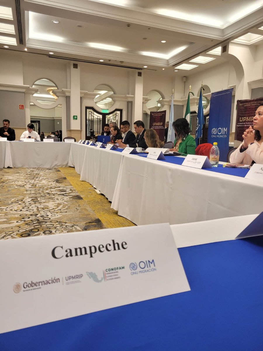 CAMPECHE PARTICIPA EN ENCUENTRO NACIONAL DE BUENAS PRÁCTICAS MIGRATORIAS