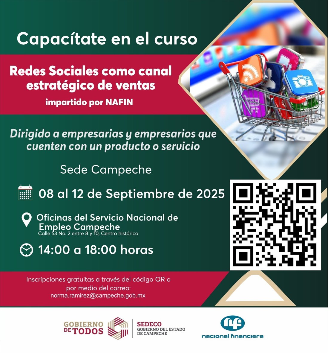 CAPACITAN A EMPRESARIOS EN VENTAS POR REDES SOCIALES