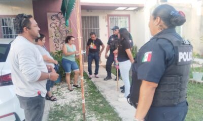 POLICÍA ESTATAL SE REÚNE CON VECINOS DE “EL FÉNIX”