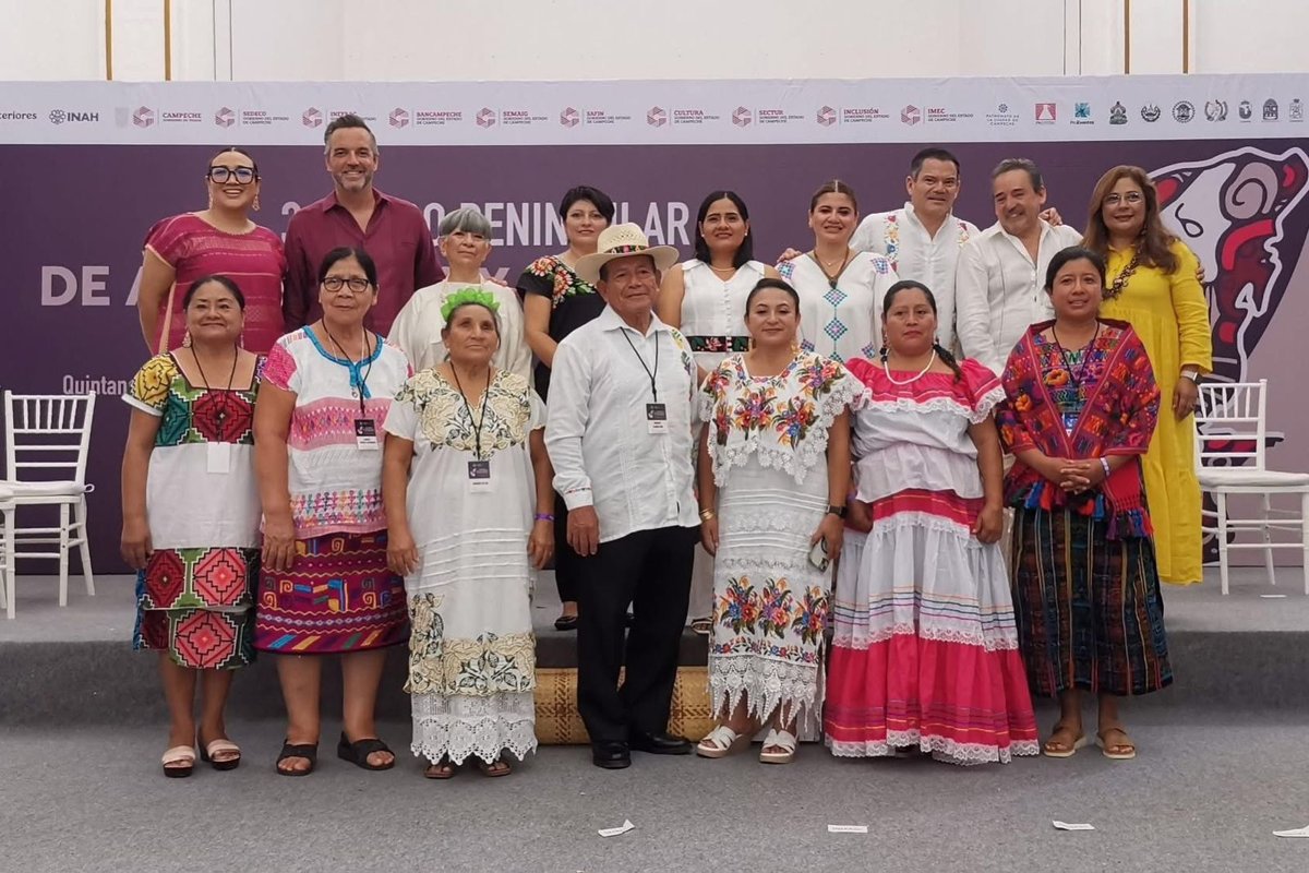 CULMINA TERCER FORO PENINSULAR DE ARTESANÍAS Y CULTURA MAYA CON GRAN PARTICIPACIÓN E INTEGRACIÓN REGIONAL E INTERNACIONAL, SECRETARÍA DE DESARROLLO ECONÓMICO