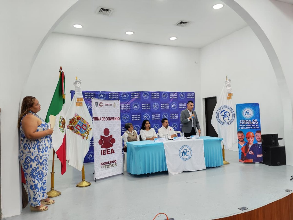FIRMA DE CONVENIO DE COLABORACIÓN EN MATERIA DE SERVICIO SOCIAL CON EL COLEGIO DEL CARIBE CARMEN A.C